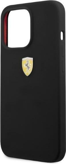 Productafbeelding Ferrari FESSIHMP13XBK iPhone 13 Pro Max 6,7" czarny/zwart hardcase Silicone MagSafe (Apple iPhone 13 Pro Max)