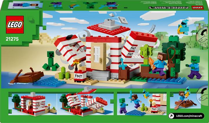 Produktbild LEGO Das TNT-Dschungelhaus (21275, LEGO Minecraft)
