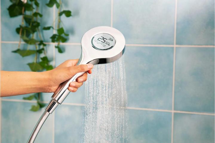 Image du produit Amphiro Pommeau de douche digital (1 Types de jets, 12 l/min)