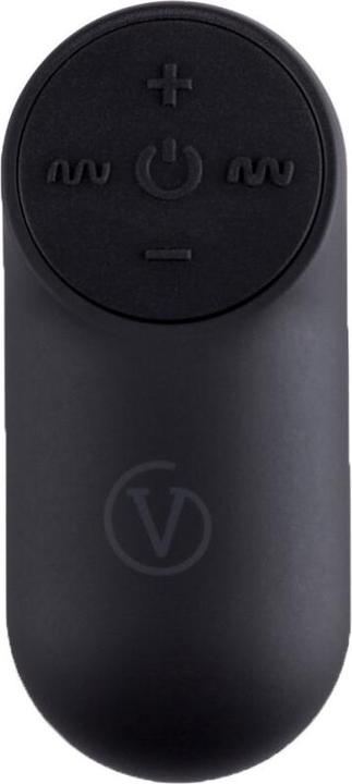 Actual product image Virgite Vibrator egg, G6, rechargeable, black, 230 g