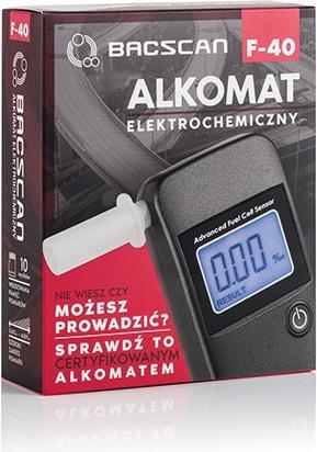 Actual product image Bacscan F-40 Alcohol tester 0 - 4%