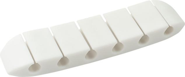 Produktbild Steffen Kabelhalter selbstklebend weiss