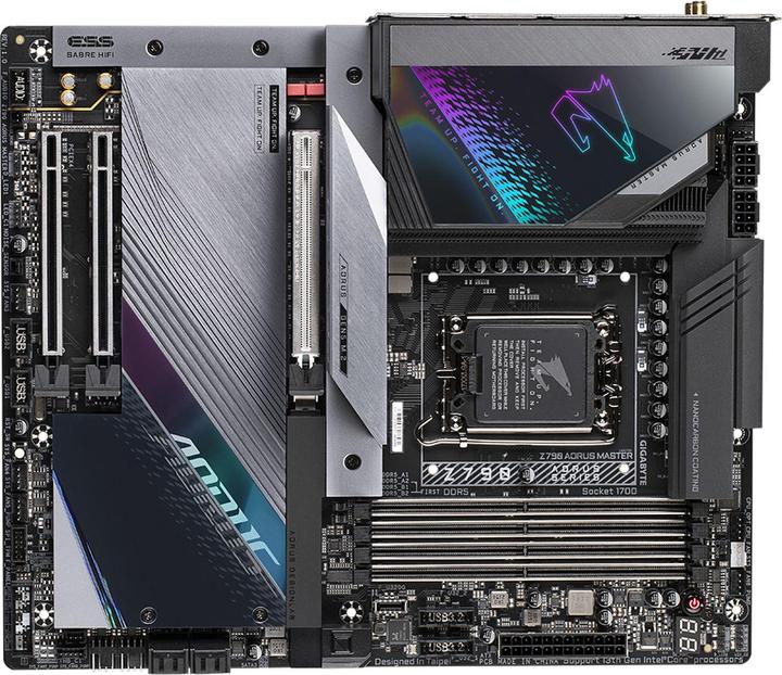 Actual product image Gigabyte Z790 AORUS MASTER (LGA 1700, Intel Z790, E-ATX)