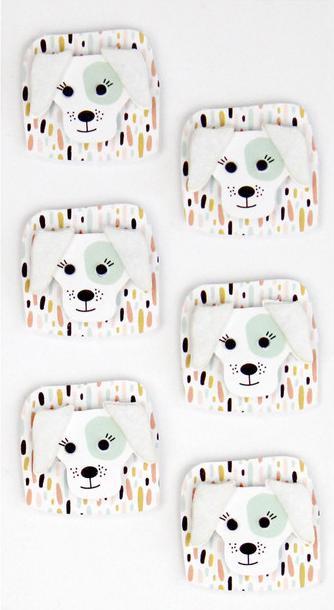 Artoz 3D Artwork Sticker: Dog
