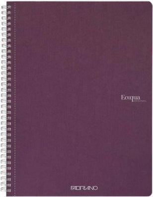 Fabriano SKIZZENHEFT A4 FABR.70b SPIR. VINO (A4, Blanko, Weicher Einband)