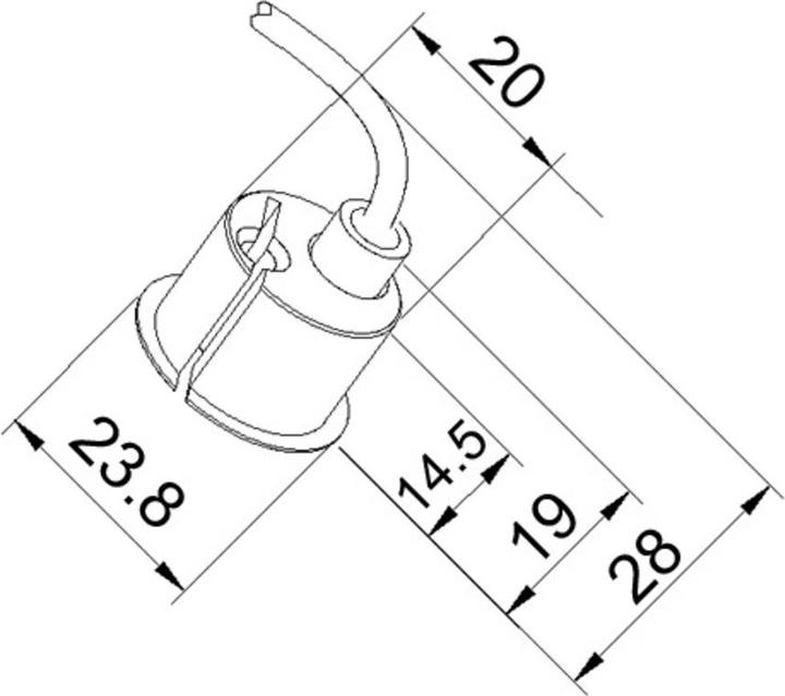 Image du produit Assa Abloy Contacts magnétiques DMCM-20 U