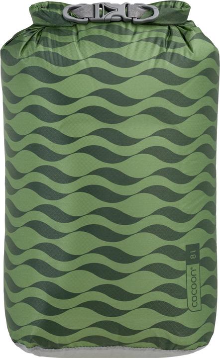 Actual product image Cocoon Drybag Ultralight 8L Green Waves (8 l)