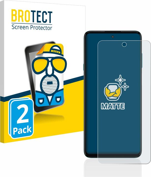 Produktbild BROTECT Entspiegelungs-Schutzfolie Displayschutz Matt (2 Stück, Motorola Edge 20 Lite)