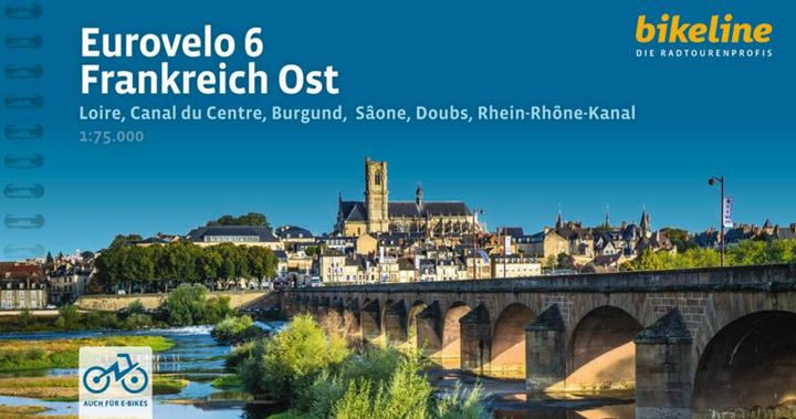 Image du produit Eurovelo 6 • Frankreich Ost (Allemand, Maison d'édition Esterbauer, 2024)