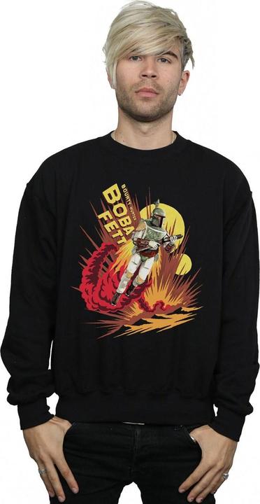 Immagine prodotto Star Wars Boba Fett Rocket Powered Felpa Uomo (L)