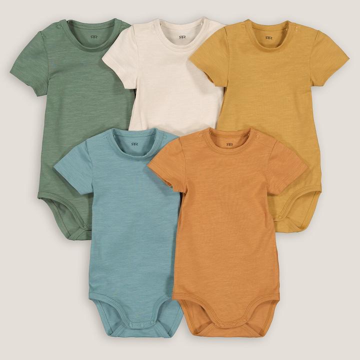 La Redoute Collections 5er-Pack kurzärmelige Bodys