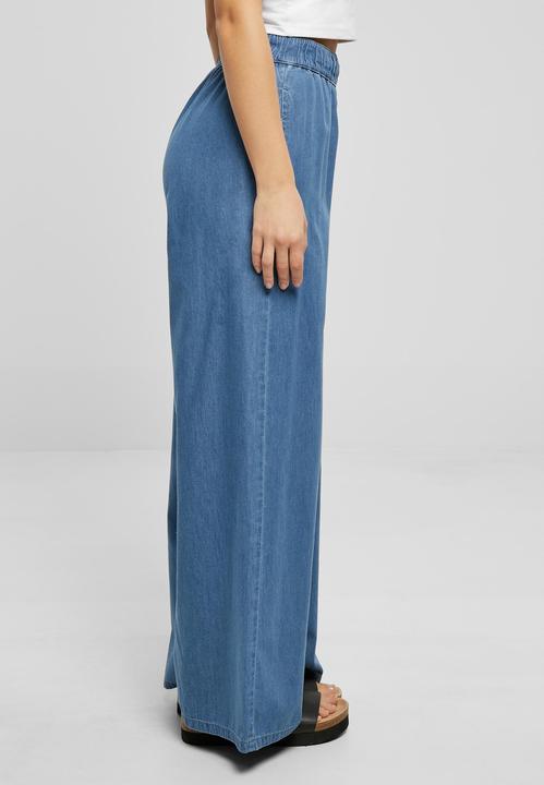 Produktbild Urban Classics Ladies Light Denim Wide Leg Pants (XS)
