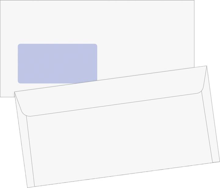 Produktbild Briefumschlag (110 x 220 mm, 25 x)