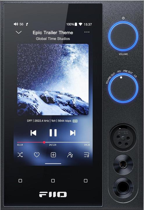 Produktbild FiiO R7 (USB-DAC, Display, Mikrofon, Gain-Schalter, Bluetooth, WLAN)