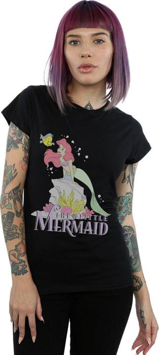 Immagine prodotto Disney The Little Mermaid Faded Nostalgia Maglietta Donna (XXL)