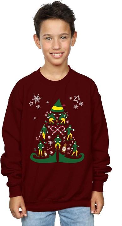 Immagine prodotto Elf Christmas Tree Felpa Ragazzi (152, 158)