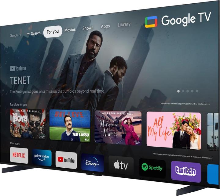 Immagine prodotto TCL 98C805 (98", Mini-LED, 4K, 2023)