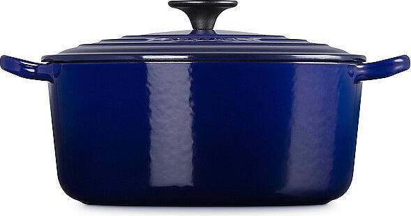 Actual product image Le Creuset TRADITION Indigo roaster (24 cm, Casserole + Stewpot, Cast iron)