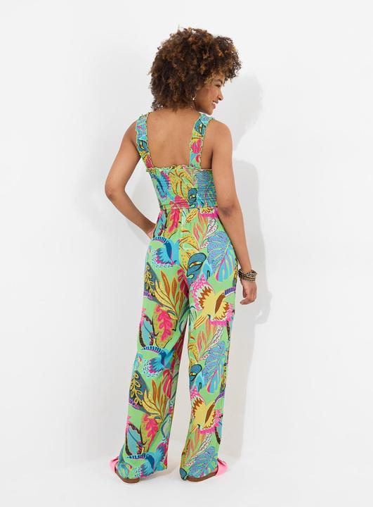 Image du produit Joe Browns Tropical Print Shirred Bodice Jumpsuit (46)