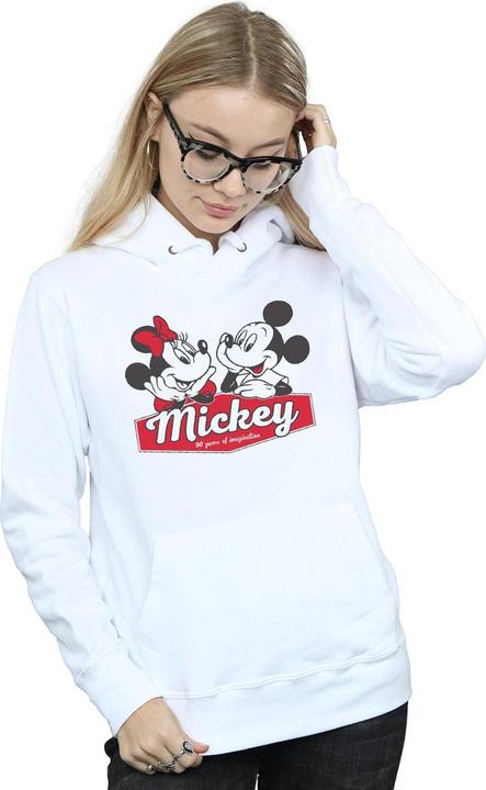 Immagine prodotto Disney Mickie And Minnie 90 Years Felpa con Cappuccio Donna (S)