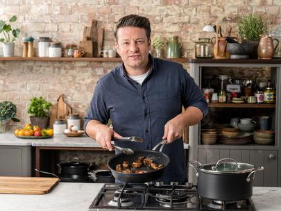 Produktbild Tefal Jamie Oliver H9120744 Pfanne Allzweckpfanne Rund (30 cm, Pfannenset + Topfset)