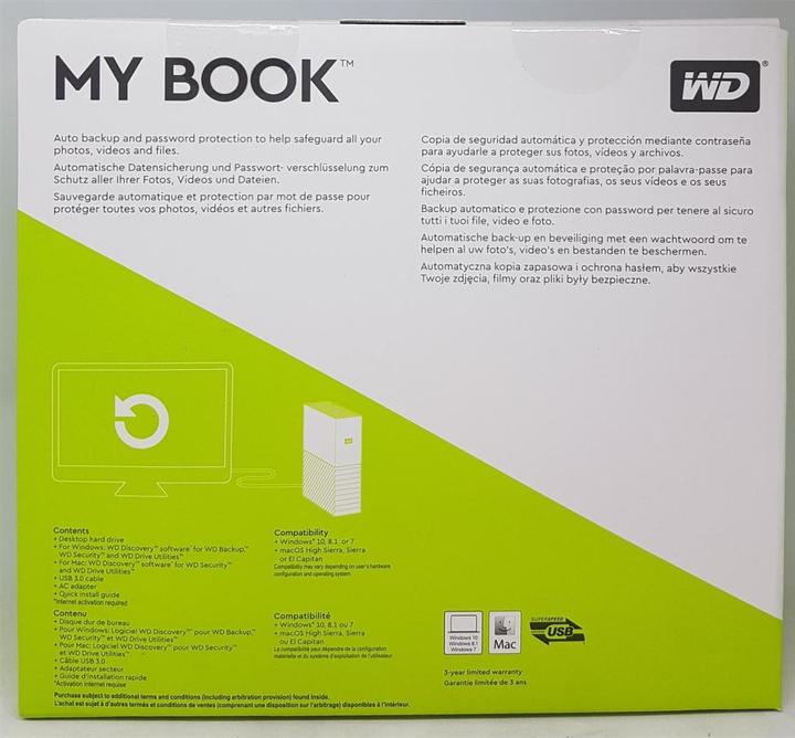 Productafbeelding WD Mijn boek (12 TB)