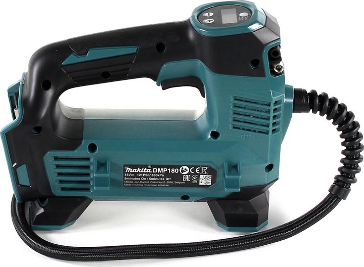 Immagine prodotto Makita DMP 180 RM1 Compressore a batteria 18 V 8,3 bar + 1x batteria 4,0 Ah + caricatore (8.30 bar, 0 l)