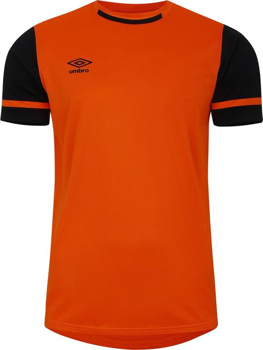 Schwarz, Leuchtend Orange