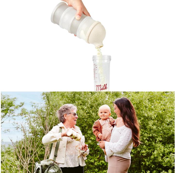 Actual product image Babymoov Babydose milk powder dispenser pot