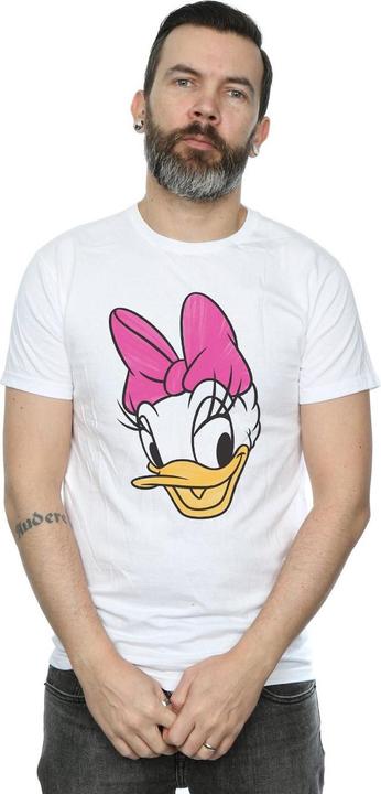 Actual product image Disney Mens Daisy Duck Head Painted T-Shirt (3XL)