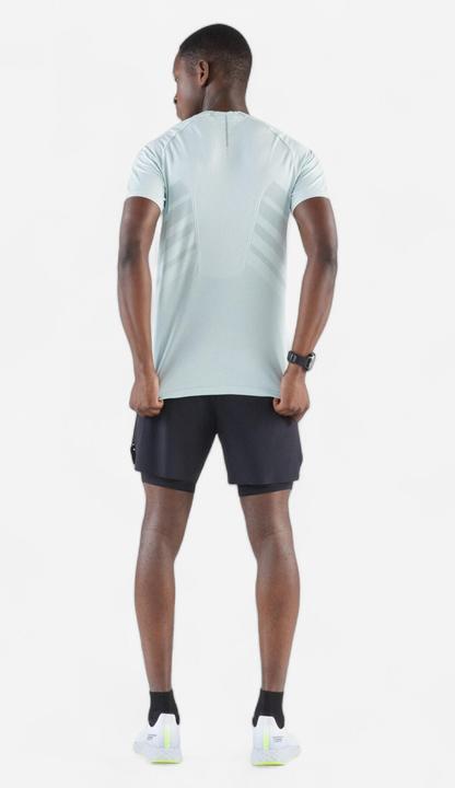 Produktbild Kiprun Laufshirt kurzarm Herren nahtlos - Run 500 Comfort grün (XXL)