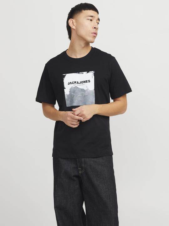 Produktbild Jack & Jones Gedruckt Rundhalsausschnitt T-shirt T-shirt (L)
