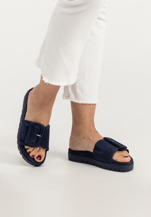 Actual product image Vitaform Pantoletten Damen Weite H Samtziegenleder (38)