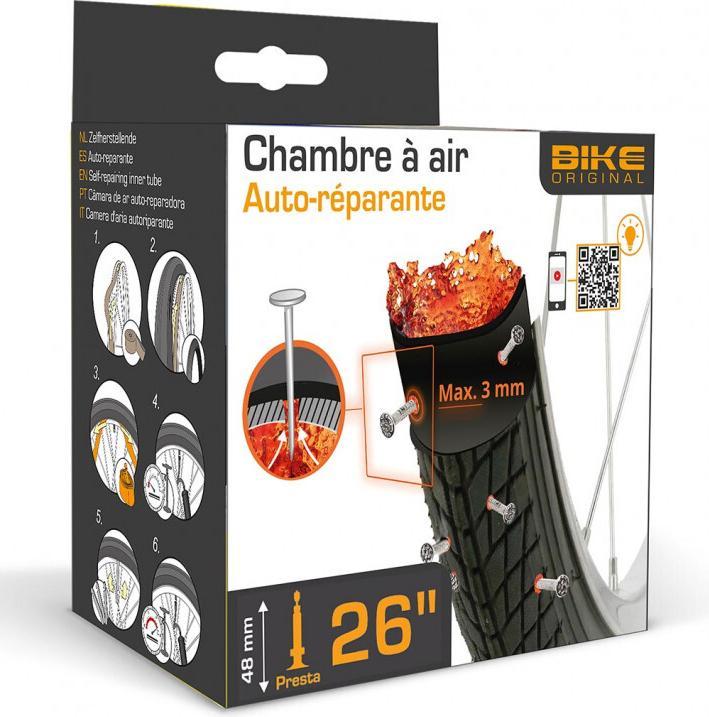 Produktbild Bike Original fahrradschlauch 47/57-559 pv (Presta (SV), 26")
