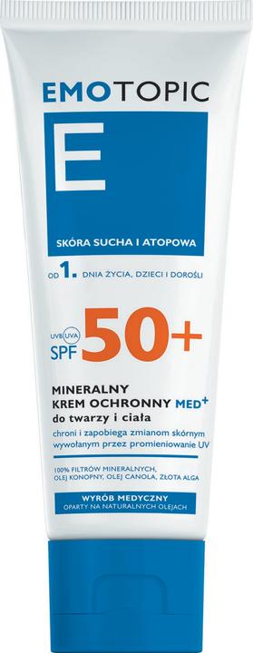 Actual product image Pharmaceris Emotopic, SPF 50+ Mineral Cream, 75 ml