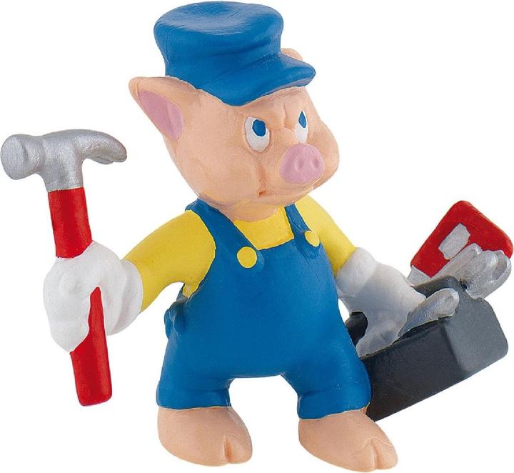 Produktbild Bullyland Die drei kleinen Schweinchen Schlau