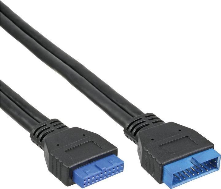 Produktbild InLine USB 3.0 Verlängerung (0.35 m, USB 3.0)