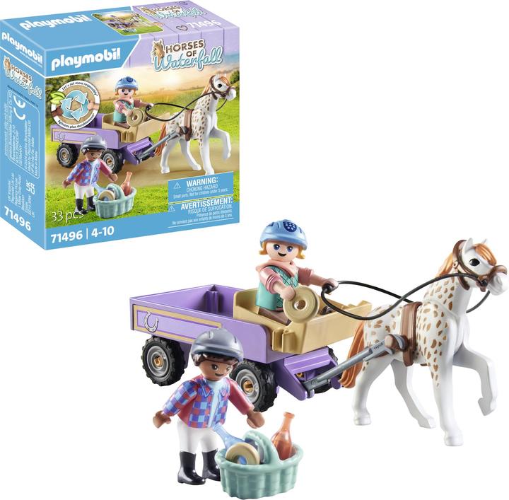Actual product image Playmobil Horses of Waterfall (71496, Playmobil Horses of Waterfall)