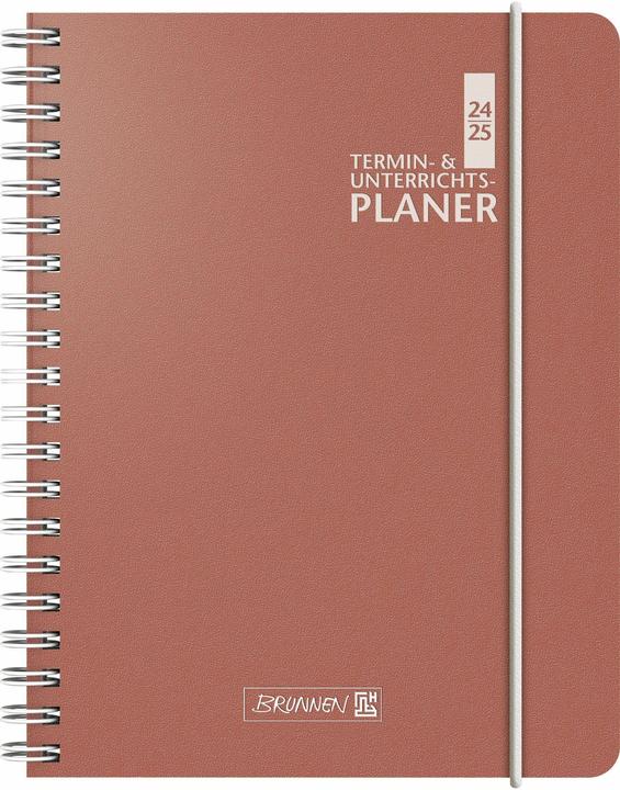 Valeurs nutritives et ingrédients Agenda & plan de cours (2024/2025), 2 pages = 1 semaine, A5, 224 pages, couverture Baladek, k (A5, Couverture rigide, Néerlandais, Anglais)
