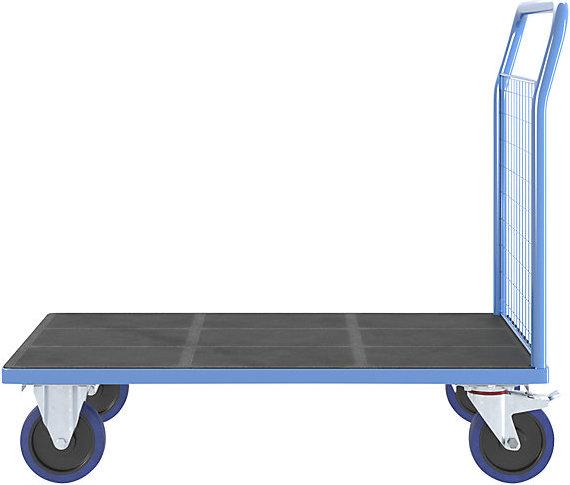 Produktbild eurokraft pro Plattformwagen mit Gitterwänden (500 kg)