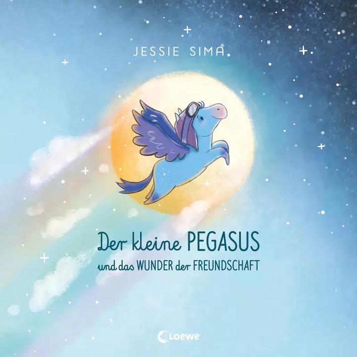 Actual product image Loewe Der kleine Pegasus und das Wunder der Freundschaft (German, Nadine Mannchen, Jessie Sima, 2023)