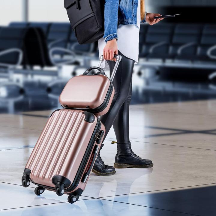 Image du produit Monzana Baseline Set de valises 4pcs (89 l, Bagage à main (jusqu'à 50l), M (50 - 90l))