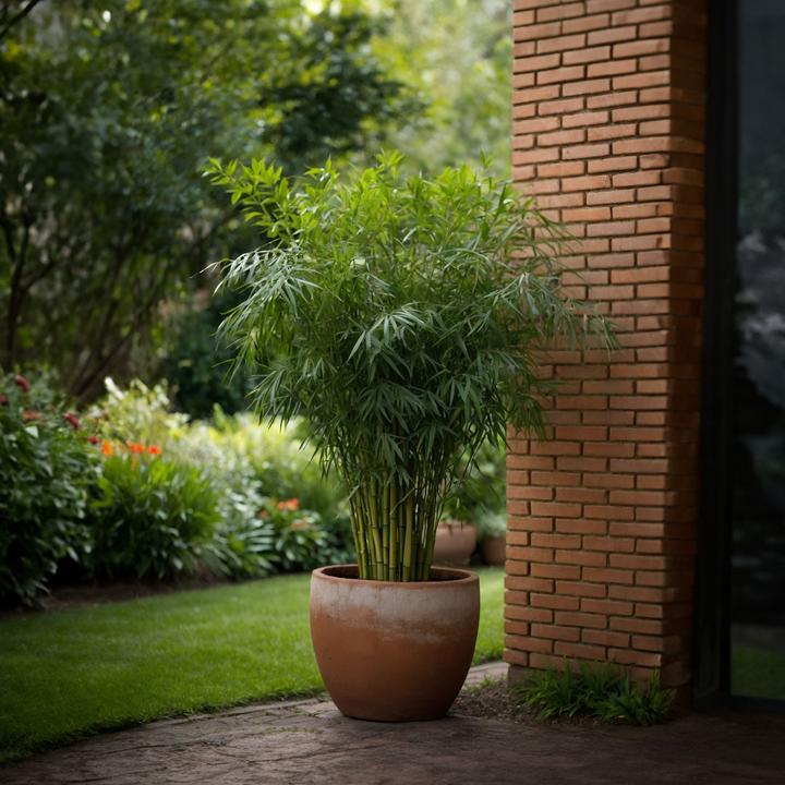 Image du produit Plant in a Box Fargesia rufa - Lot de 6 bambous parasols (25 cm)
