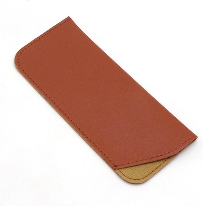 Image du produit Techsuit - Glasses Case (ETSP7) - Slim Design, 175 x 75mm - Brown