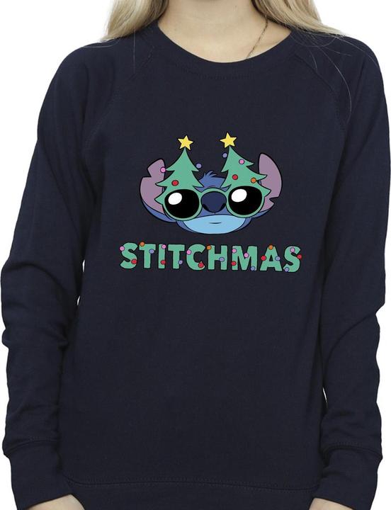 Produktbild Disney Lilo & Stitch Stitchmas Glasses Sweatshirt (L)