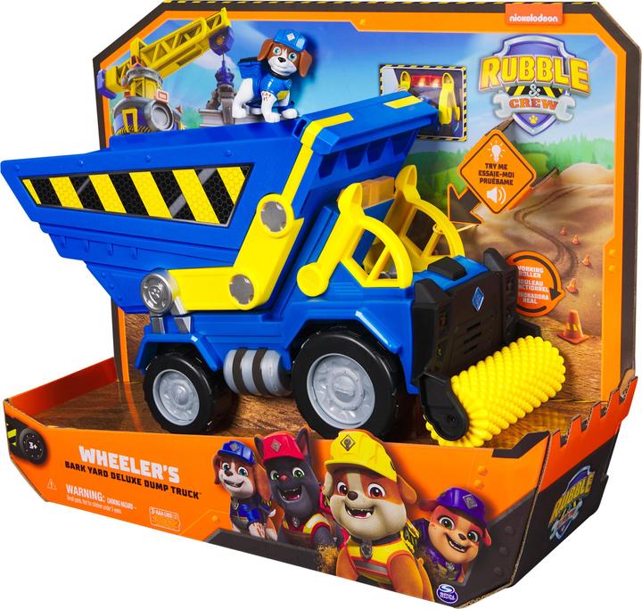 Image du produit Spin Master Paw Patrol Rubble et Crew Wheeler Deluxe Truck