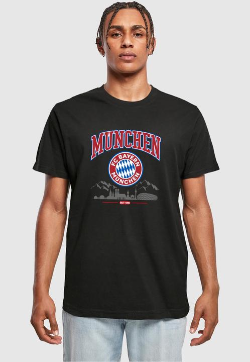 Actual product image FC Bayern München FC Bayern Skyline T-Shirt Round Neck - 117471 (XL)