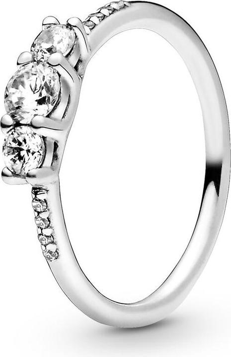 Produktbild Pandora Drei Klare Steine Ring (60)