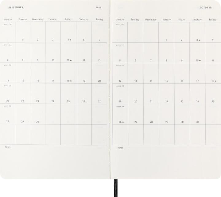 Immagine prodotto Moleskine Agenda business Weekly (130 x 210 mm, Inglese)