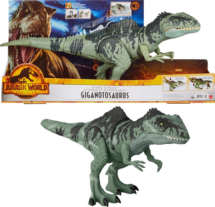 Immagine prodotto Jurassic World Strike N' Roar Giganotosaurus